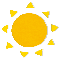 太陽のイラスト